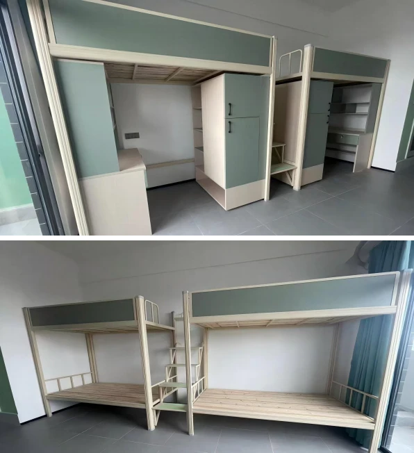 Guangzhou Weitai Dormitory — integrated dormitory beds and wardrobes
